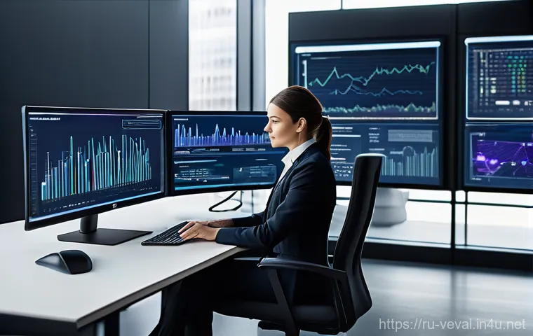 기업가치평가사 리스크 관리 방법 - **Prompt 1: The Modern Appraiser Navigating Digital Risks**
"A highly professional female apprai...