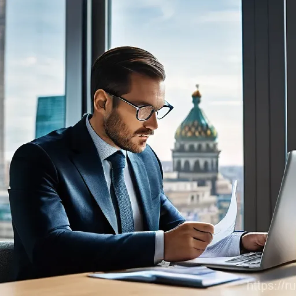 기업가치평가사 업무의 어려움과 극복 방법 - **Prompt: "A professional male business appraiser in his late 30s, with a focused and thoughtful exp...