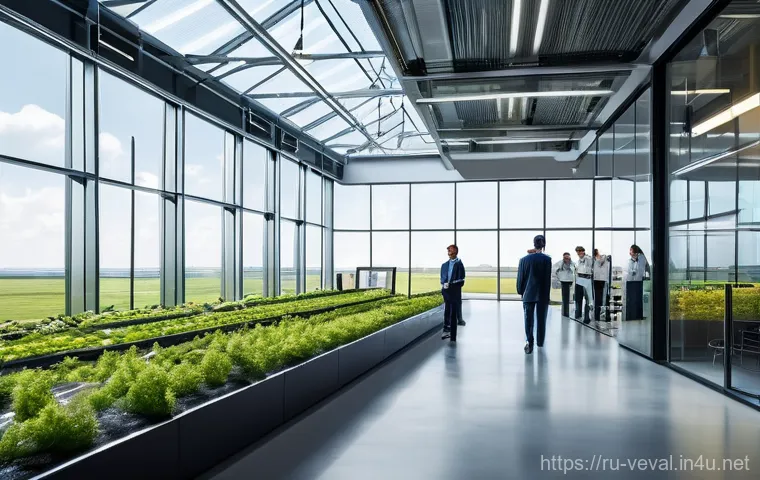 기업가치평가사 미래 산업 분석 - A group of diverse business professionals, sharp and focused, in a sleek, futuristic high-rise offic... 기업가치평가사 미래 산업 분석 - A group of diverse business professionals, sharp and focused, in a sleek, futuristic high-rise offic...