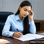 Home 18 기업가치평가사 시험 준비 팁 - **Prompt:** A focused and determined young professional, either male or female, in a modern, well-li...