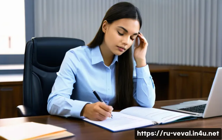 기업가치평가사 시험 준비 팁 - **Prompt:** A focused and determined young professional, either male or female, in a modern, well-li...